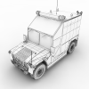 SWAT快速指战车-VR/AR模型-3D城