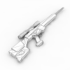 H&K PSG-1-VR/AR模型-3D城