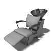 洗发躺椅-家居-桌椅-VR/AR模型-3D城