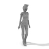 时尚女性-角色人体-角色-VR/AR模型-3D城