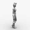 时尚女性-角色人体-角色-VR/AR模型-3D城