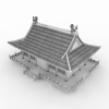 中国古建-建筑-古建筑-VR/AR模型-3D城