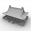 中国古建-建筑-古建筑-VR/AR模型-3D城