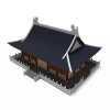 中国古建-建筑-古建筑-VR/AR模型-3D城