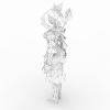 神话OL角色-角色人体-角色-VR/AR模型-3D城