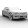 雅阁红色轿车-汽车-家用汽车-VR/AR模型-3D城