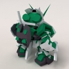 SD敢达-角色人体-角色-VR/AR模型-3D城