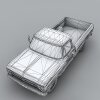 小卡车-汽车-重型车-VR/AR模型-3D城