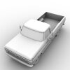 小卡车-汽车-重型车-VR/AR模型-3D城