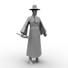 金左焕-角色人体-角色-VR/AR模型-3D城