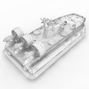 欧洲野牛级气垫登陆舰-船舶-军事船舶-VR/AR模型-3D城