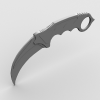 Karambit-VR/AR模型-3D城