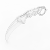 Karambit-VR/AR模型-3D城