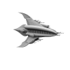 宇宙飞船-科技-航天卫星-VR/AR模型-3D城