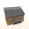  小型别墅-建筑-住宅-VR/AR模型-3D城