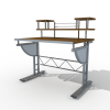 电脑桌-科技-工具-VR/AR模型-3D城