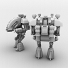 机器人-角色人体-角色-VR/AR模型-3D城