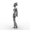 街舞区MM-角色人体-角色-VR/AR模型-3D城