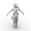最终幻想Basch-角色人体-角色-VR/AR模型-3D城