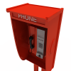 Pay Phone-VR/AR模型-3D城