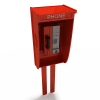 Pay Phone-VR/AR模型-3D城