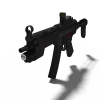 [枪械gun] 生化危机5武器（H&K MP5）-角色人体-角色-VR/AR模型-3D城