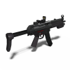 [枪械gun] 生化危机5武器（H&K MP5）-角色人体-角色-VR/AR模型-3D城