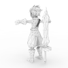 龙之谷Q版小帅哥-角色人体-角色-VR/AR模型-3D城