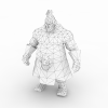 赤壁西域力士-角色人体-角色-VR/AR模型-3D城