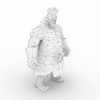 赤壁西域力士-角色人体-角色-VR/AR模型-3D城