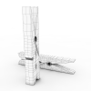 Clothespin-科技-工具-VR/AR模型-3D城