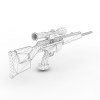 生化危机5武器-VR/AR模型-3D城
