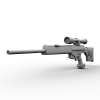 生化危机5武器-VR/AR模型-3D城
