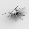 黄蜂-动植物-昆虫-VR/AR模型-3D城