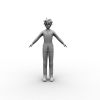 大男孩-角色人体-角色-VR/AR模型-3D城