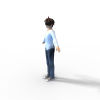 大男孩-角色人体-角色-VR/AR模型-3D城
