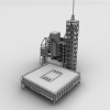 Gantry发射基地-建筑-基础设施-VR/AR模型-3D城