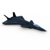 16091 中国四代机 歼20-飞机-军事飞机-VR/AR模型-3D城