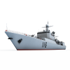 石家庄116号导弹驱逐舰-船舶-军事船舶-VR/AR模型-3D城