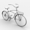 概念自行车-汽车-自行车-VR/AR模型-3D城