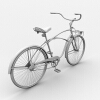 概念自行车-汽车-自行车-VR/AR模型-3D城