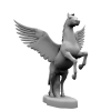 绿马雕塑-文体生活-艺术品-VR/AR模型-3D城