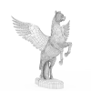 绿马雕塑-文体生活-艺术品-VR/AR模型-3D城