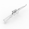 Gewehr G43-VR/AR模型-3D城