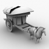 马车-汽车-其它-VR/AR模型-3D城