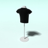 衣架-文体生活-服装饰品-VR/AR模型-3D城