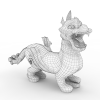 雕塑-文体生活-艺术品-VR/AR模型-3D城