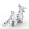 雕塑-文体生活-艺术品-VR/AR模型-3D城