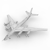 熊式战略轰炸机-飞机-军事飞机-VR/AR模型-3D城