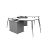 办公桌-家居-桌椅-VR/AR模型-3D城